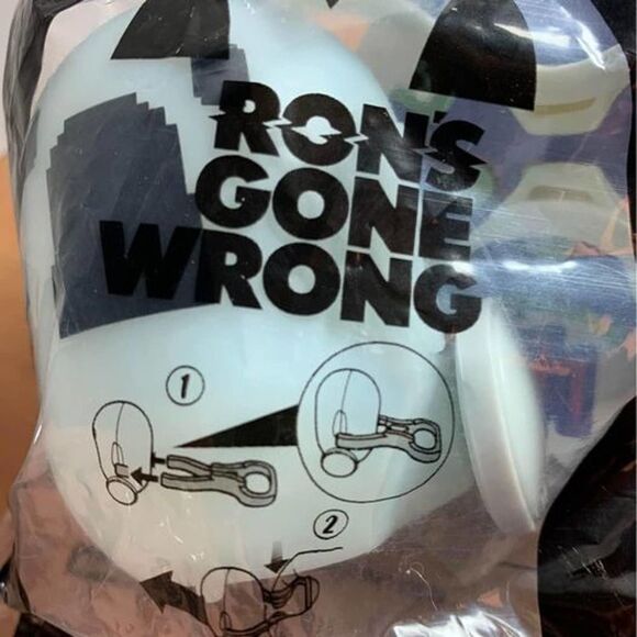 2021 McDONALD'S Ron's Gone Wrong HAPPY MEAL Toy Gamer B Bot NIP - Picture 2 of 5